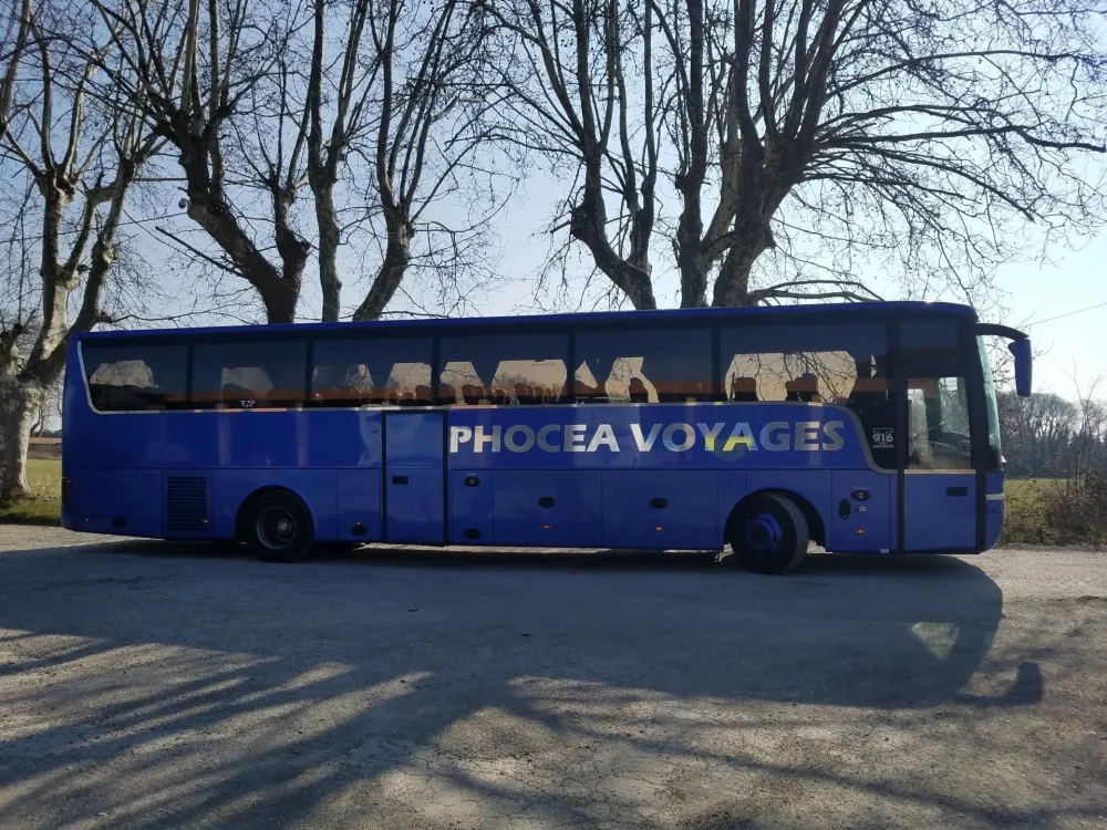 Transport en autocar près de Avignon
